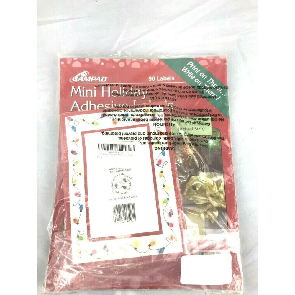 Christmas Stationery Set photo cards and labels NI
